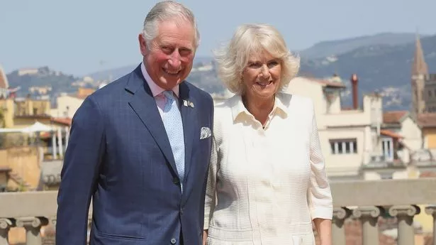 Charles and Camilla during their last visit to Italy in 2017